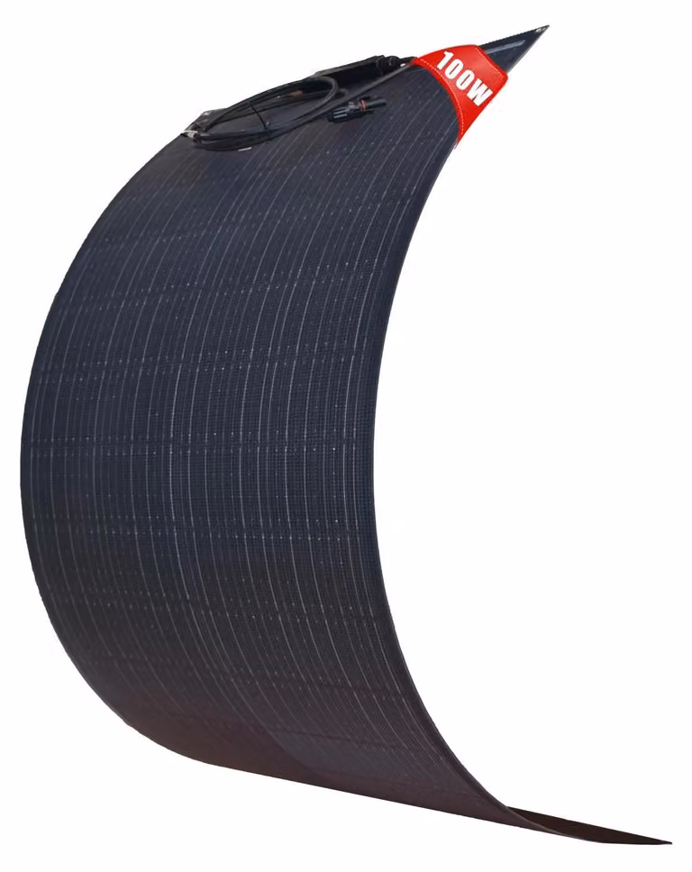 Pannello solare, impermeabile, design flessibile, 1 pannello da 100 W