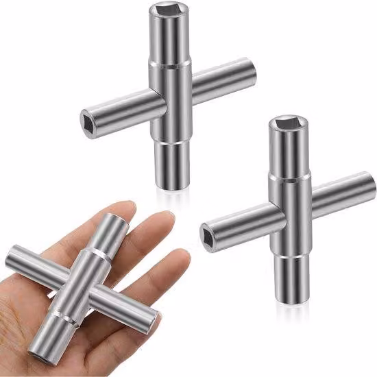 Set professionale di chiavi dinamometriche a 4 misure - Resistente e compatto - 6,5 mm, 7 mm, 8 mm, 9 mm - Utensile - Attrezzo manuale - Uso professionale - Set