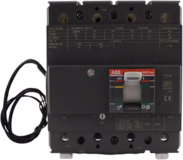 Interruttore magnetotermico 125A 4 poli XT3 ABB
