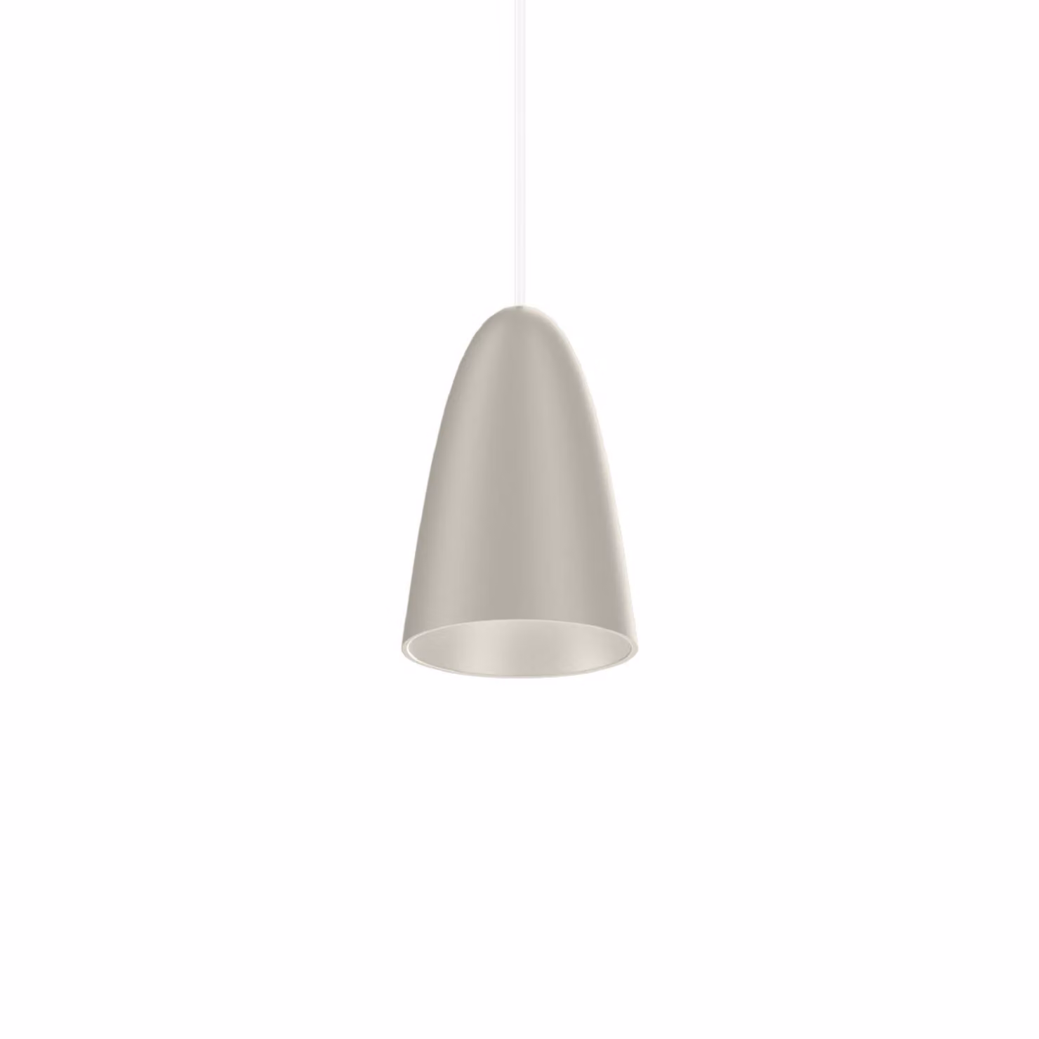 Wever & Ducré Lighting Lampada a sospensione Cozy Zone 1.0, Alluminio / Grigio / Zincato, Soggiorno / Sala da pranzo, Alluminio, Moderno, Lampada a sospensione