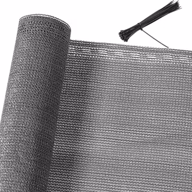 Schermo per la Privacy Detex® semi-trasparente colore antracite L: 10 m, H: 1,2 m – 1