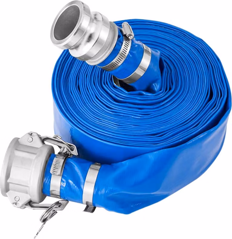 Kit tubo di aspirazione per pompa dell'acqua 2 pollici x 20 piedi tubi verdi/50 piedi tubi blu