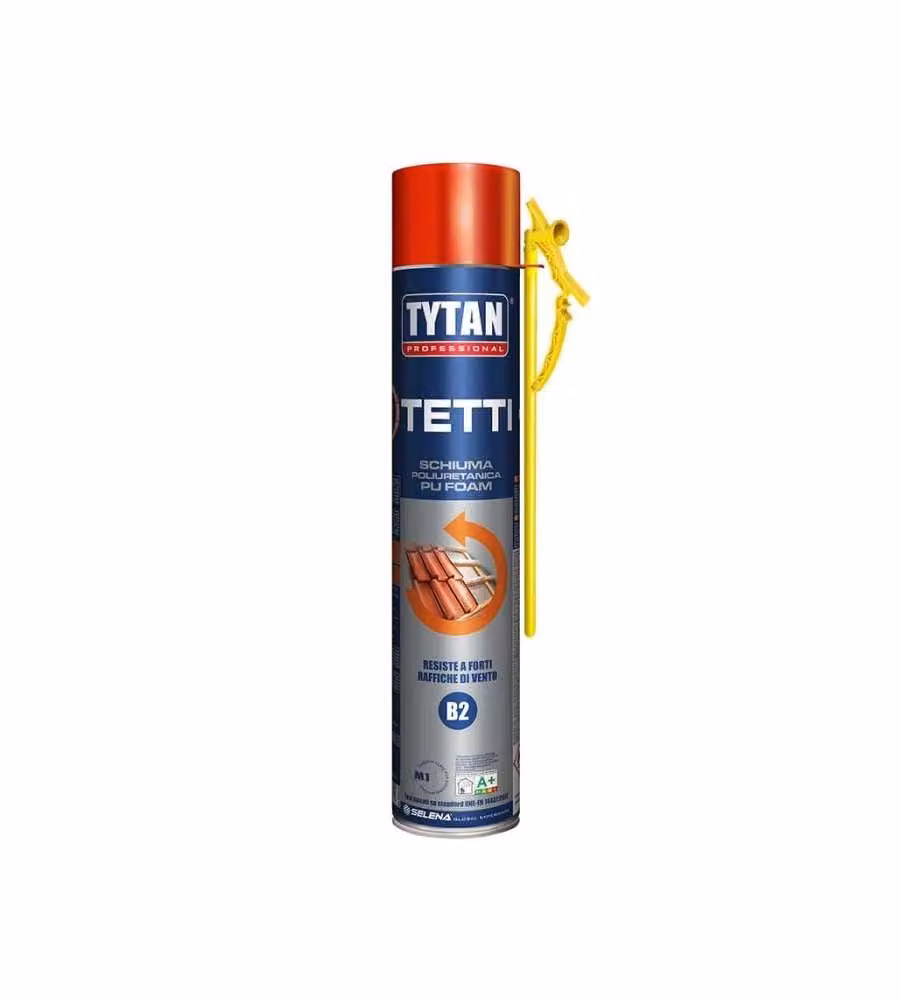 Schiuma adesiva per fissaggio di tetti e coperture 750 ml