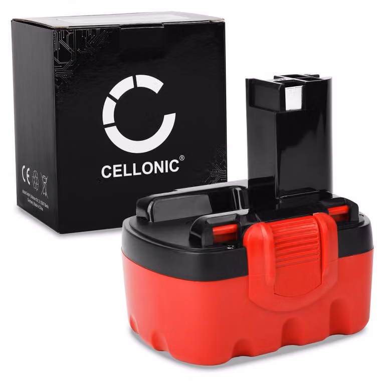 Batteria da 3000 mAh, 14,4 V, NiMH, compatibile con i modelli Bosch PSR 14.4 e ART 26 Easytrim