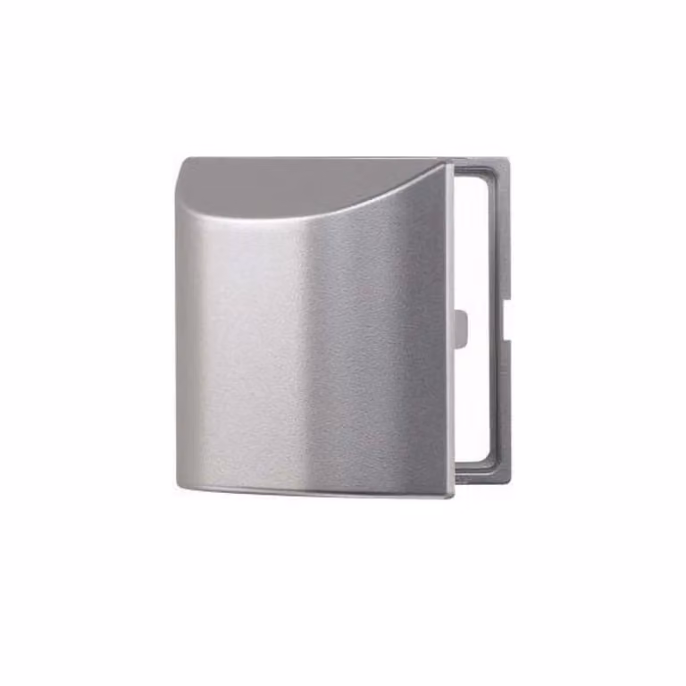 Anello intermedio con coperchio ribaltabile per inserti combinati secondo la norma DIN 49075, in alluminio, sistema M