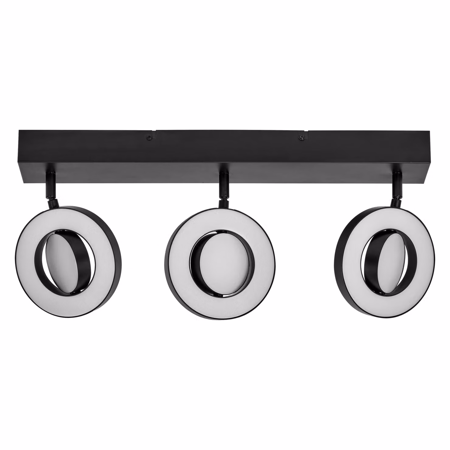 LEDVANCE DECOR SPOT SATURN, 29W, 690lm, nero, faretto, teste orientabili, versatile, faretto per interni, regolazione della temperatura di colore a 3 livelli, custodia di alta qualità