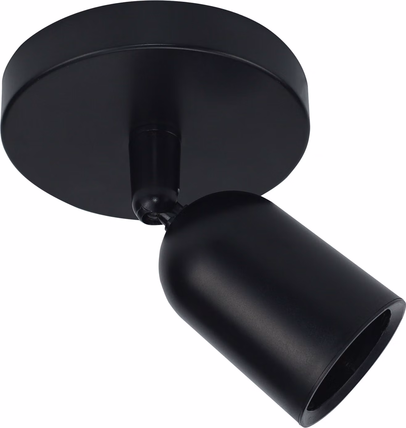 Faretto da soffitto nero SOLIS SPOT GU10 SOCKEL 230V IP20 120x145mm