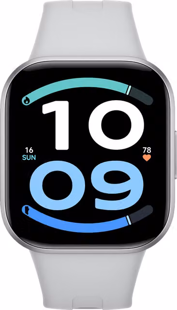 Smartwatch Xiaomi Redmi Watch 6 Active con Display da 1,85 pollici, Bluetooth, Resistente all'acqua e Monitoraggio Salute, Argento Opaco – 2