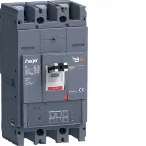 Centralina Hager h3+ P630 LSI 3x630A 70kA HEW630JR