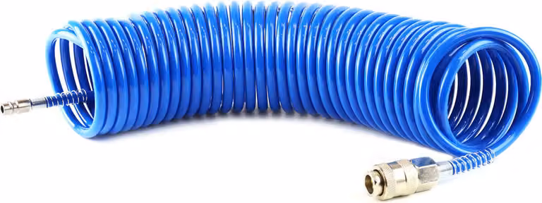 Tubo flessibile a spirale per aria compressa PE 5x8mm 10m PT-04 AMIO-02603