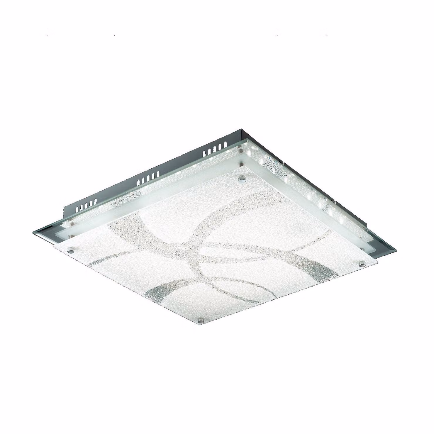 Italux PND-2424-1L-WH Lampada a sospensione Palermo D320mm 1x40W E27 bianca