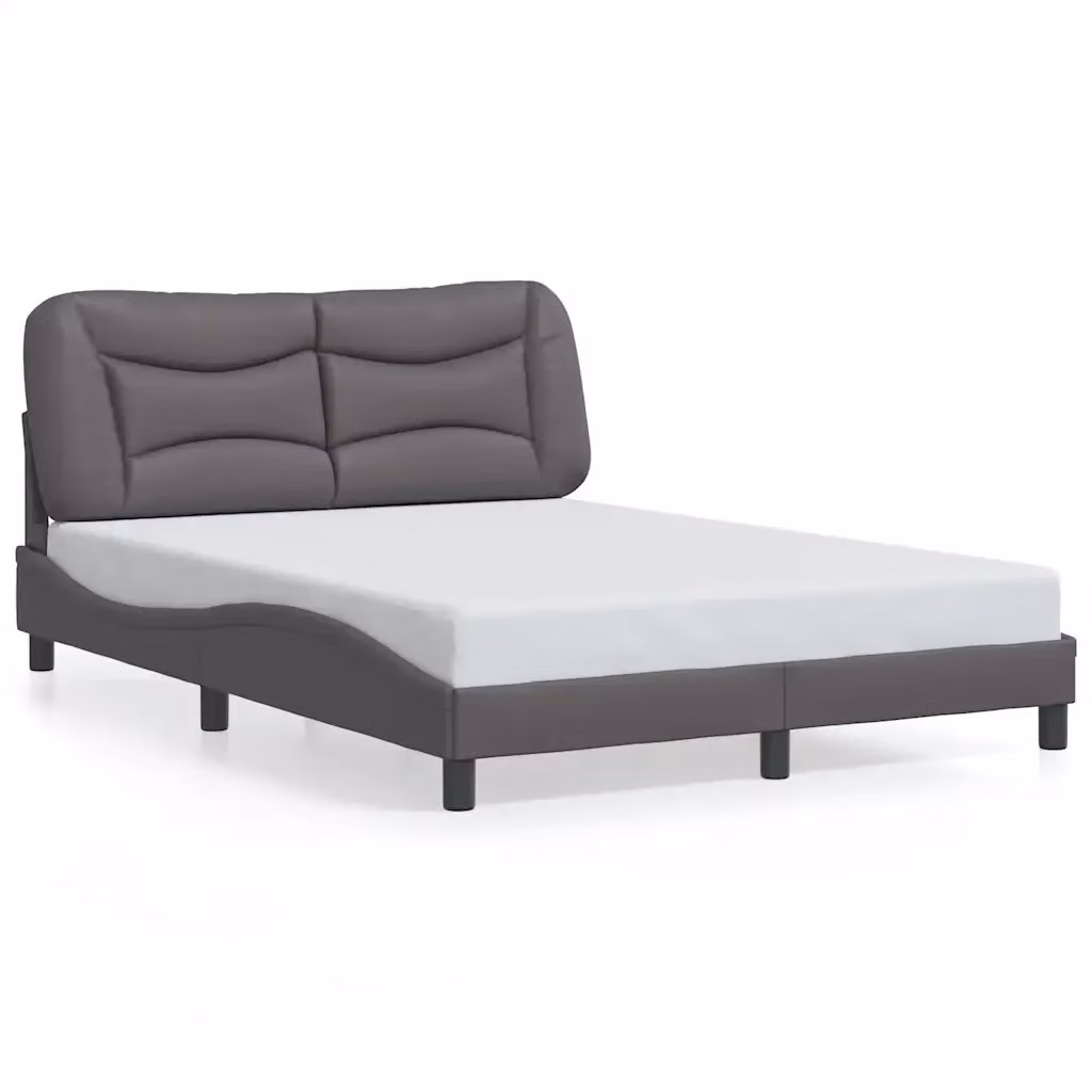 Giroletto senza materasso vidaXL Hvar in similpelle color crema L/P/H: 200 x 120 x 74,5 cm – 2