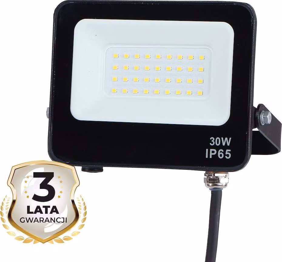 Proiettore LED 30W 4000K IP65 nero Eko-Light