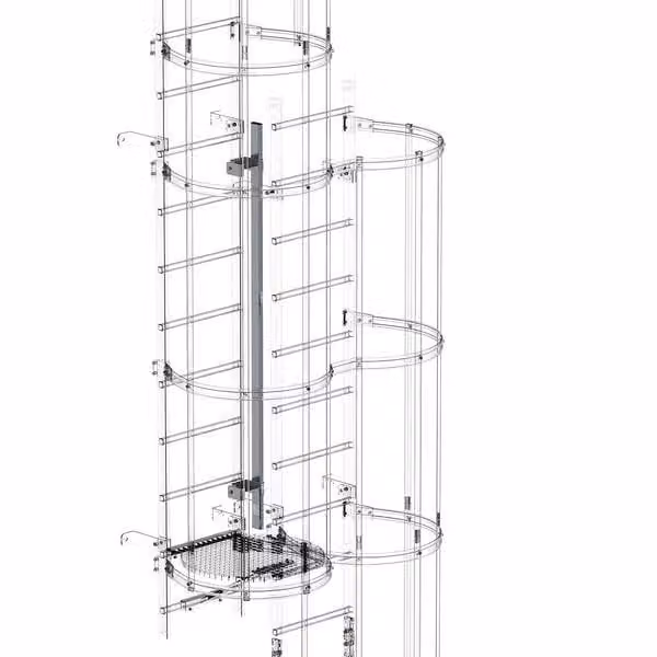 Puntone di sicurezza MUNK per design sfalsato Alluminio