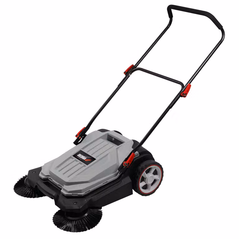 Spazzatrice manuale DEDRA DED8802 3 spazzole, larghezza di pulizia 650 mm, serbatoio 18 l
