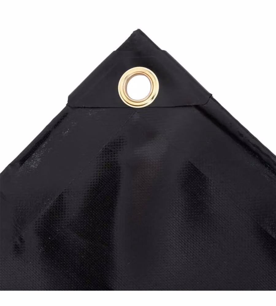 Telone in PVC vidaXL Nero 1,5x20 m 650 g/m² – 2