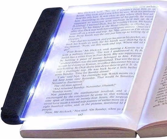 Lampada da comodino a LED, portatile, ad alta potenza, flessibile, ideale per chi lavora di notte