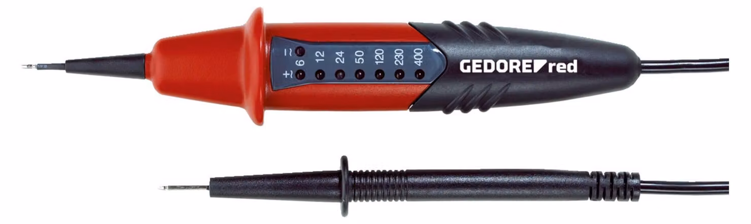 GEDORE red R38120000 Tester di tensione a 2 poli 6-400V AC/DC IP65, 3301418