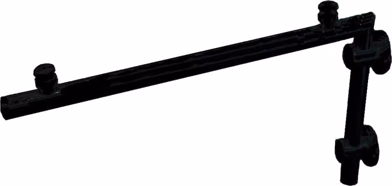 Glaszentrum Hagen - TYP-L-BK agitatore di vetro con staffa in acciaio inox nero