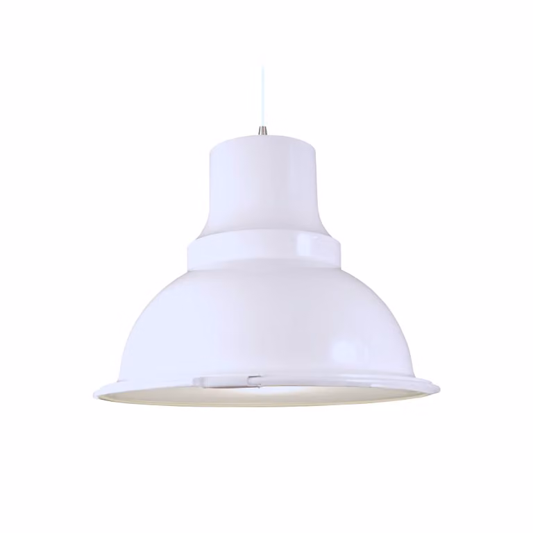 Aluminor Lampada a sospensione Loft, dimmerabile, Bianco / Opale, Soggiorno / Sala da pranzo, Metallo, Vintage, Lampada a sospensione