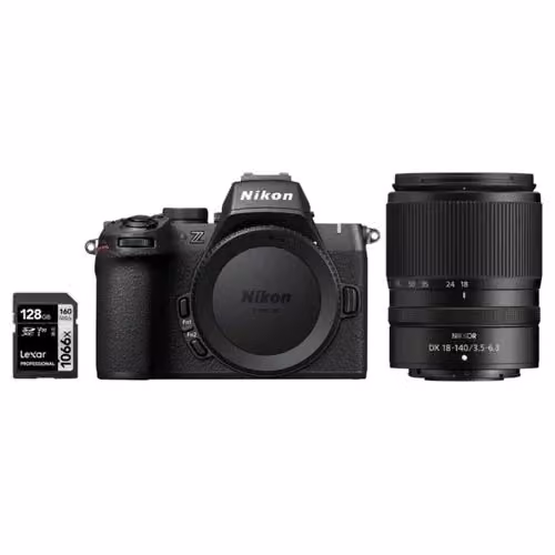 Fotocamera mirrorless Nikon Z50II con sensore APS-C da 20,9 Mpx, Kit NIKKOR Z DX 18-140mm f/3.5-6.3 VR, Colore Nero – 2