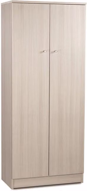 Mobile Multiuso Sarmog con 2 Ante e 2 Ripiani Interni, Colore Eucalipto, H105 x L62 x P34 cm