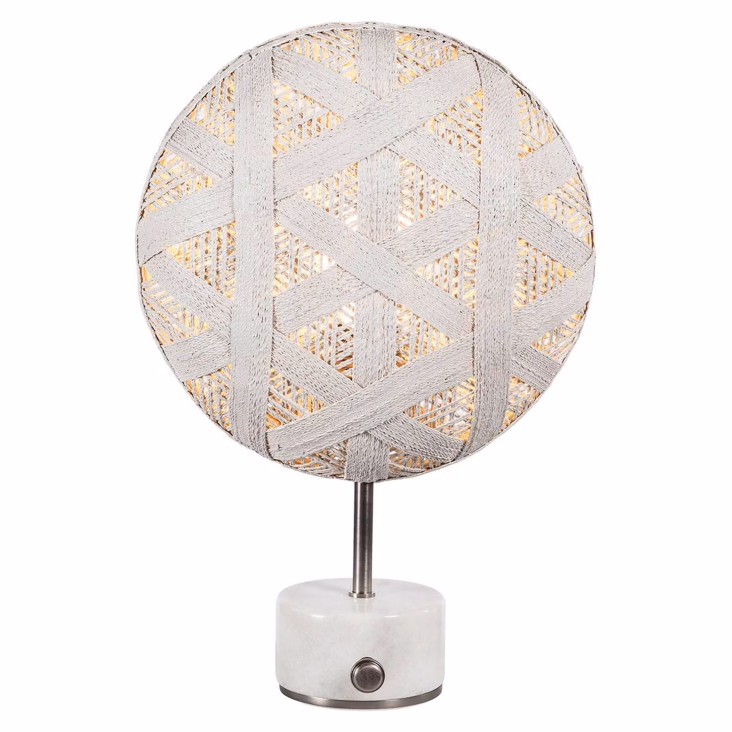 Forestier Lampada da tavolo di design Chanpen S, dimmerabile, Bianco / Opale, Soggiorno / Sala da pranzo, Design, Lampada da tavolo