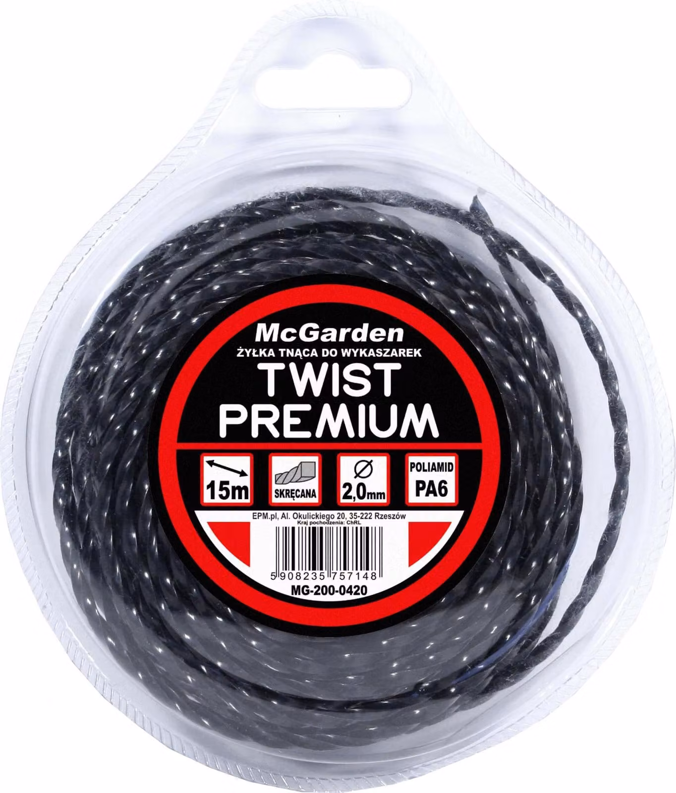 Filo Per Trimmer Twist Premium 2,4 Mm 15 M