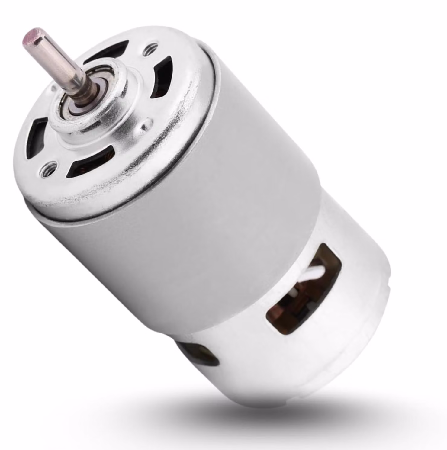 Motore DC a 12V, 1,2A, 100W, 12000 giri/min, motore a spazzole per utensili