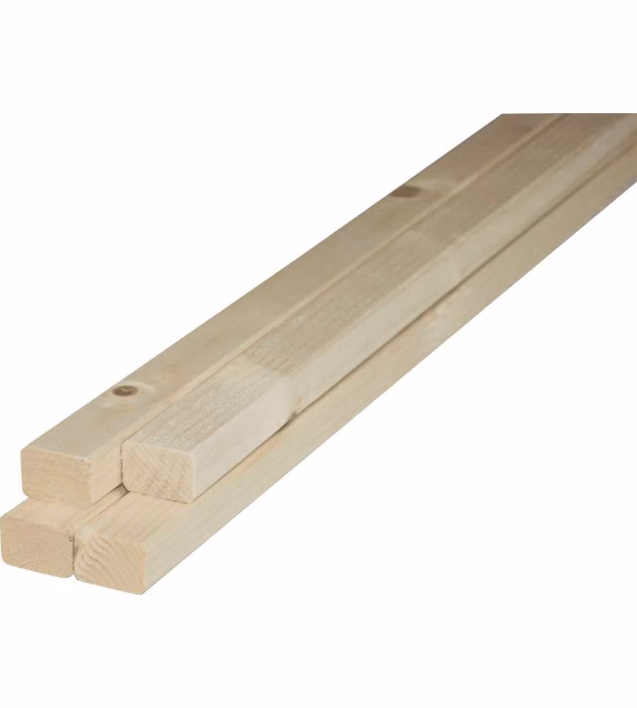 Pircher Listello in Abete Piallato 20x30 mm Lunghezza 3000 mm Legno