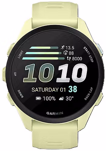 Smartwatch Garmin Forerunner 70 con display AMOLED e GPS, Colore Giallo – 2