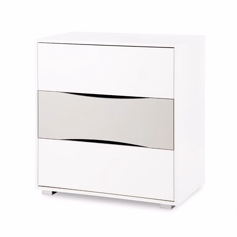 Cassettiera IVY – bianco / grigio