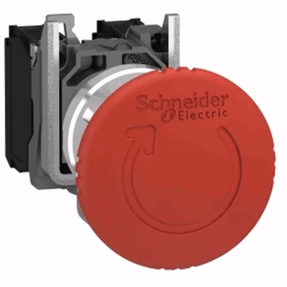 Arresto di emergenza Schneider Electric Harmony XB4, O40, rosso, metallo, XB4BS8444