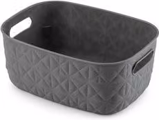 Cestino plastica (26,5x19,5x11cm) SOFTEX Grigio K258718