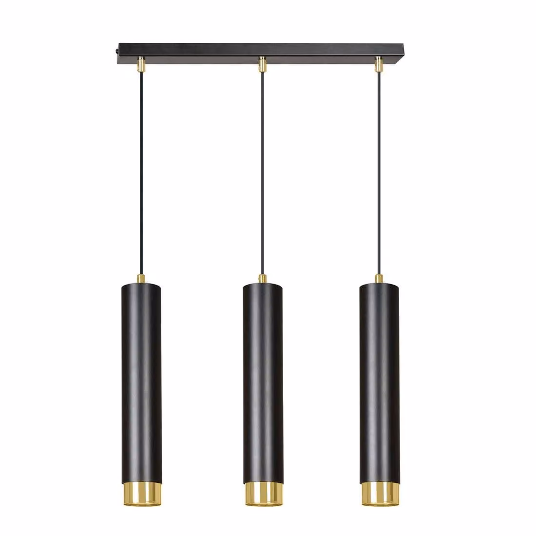 Lampadario Emibig 3xGU10 30W KIBO 3 BL/GOLD 644/3