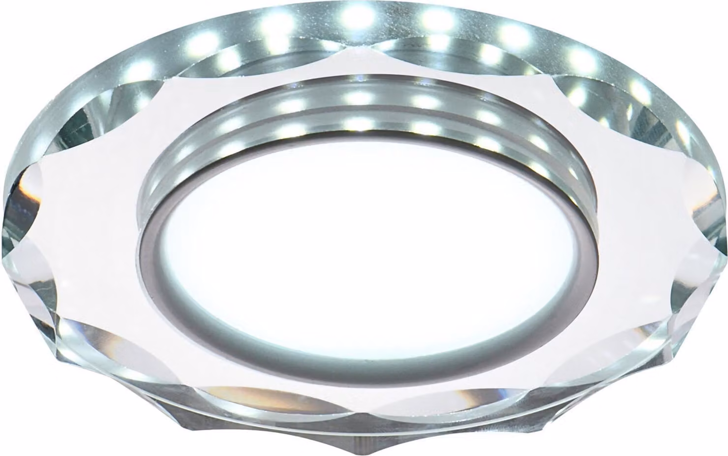 Candellux Apparecchio da soffitto LED SSP-24 2263939 vetro due circuiti LED
