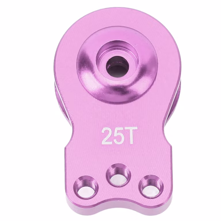 Servo Saver, servo Saver in lega di alluminio, braccio servo RC auto, corno servo RC auto, servo Saver per 1/10 RC auto, corno servo braccio