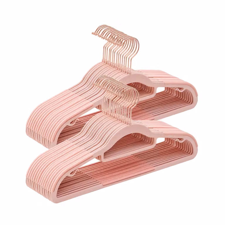 Set di 30 Grucce Appendiabiti in Plastica Salvaspazio | SONGMICS