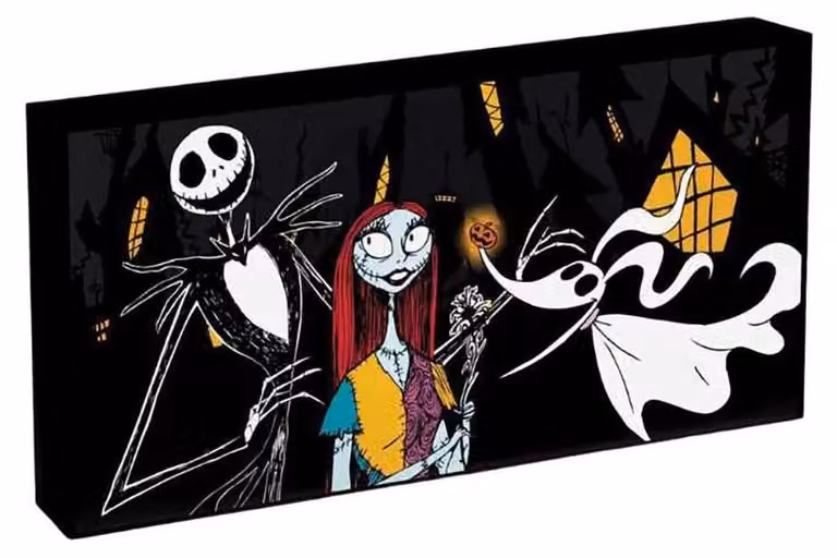 Pyramid Nightmare Before Christmas Telo decorativo a LED Multicolore  Multicolore Taglia unica