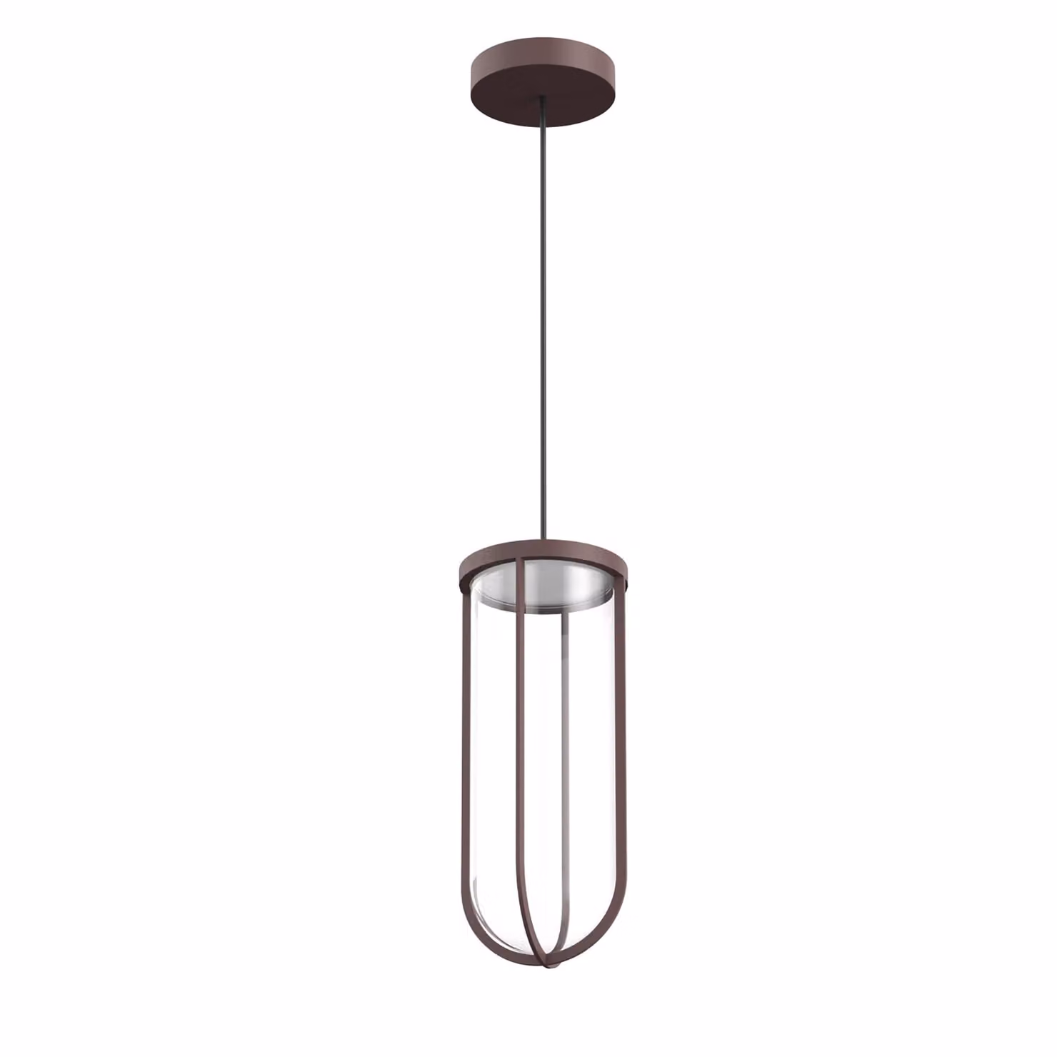 Flos - In Vitro Suspension Dimmable 1-10V - Esterno - Marrone
