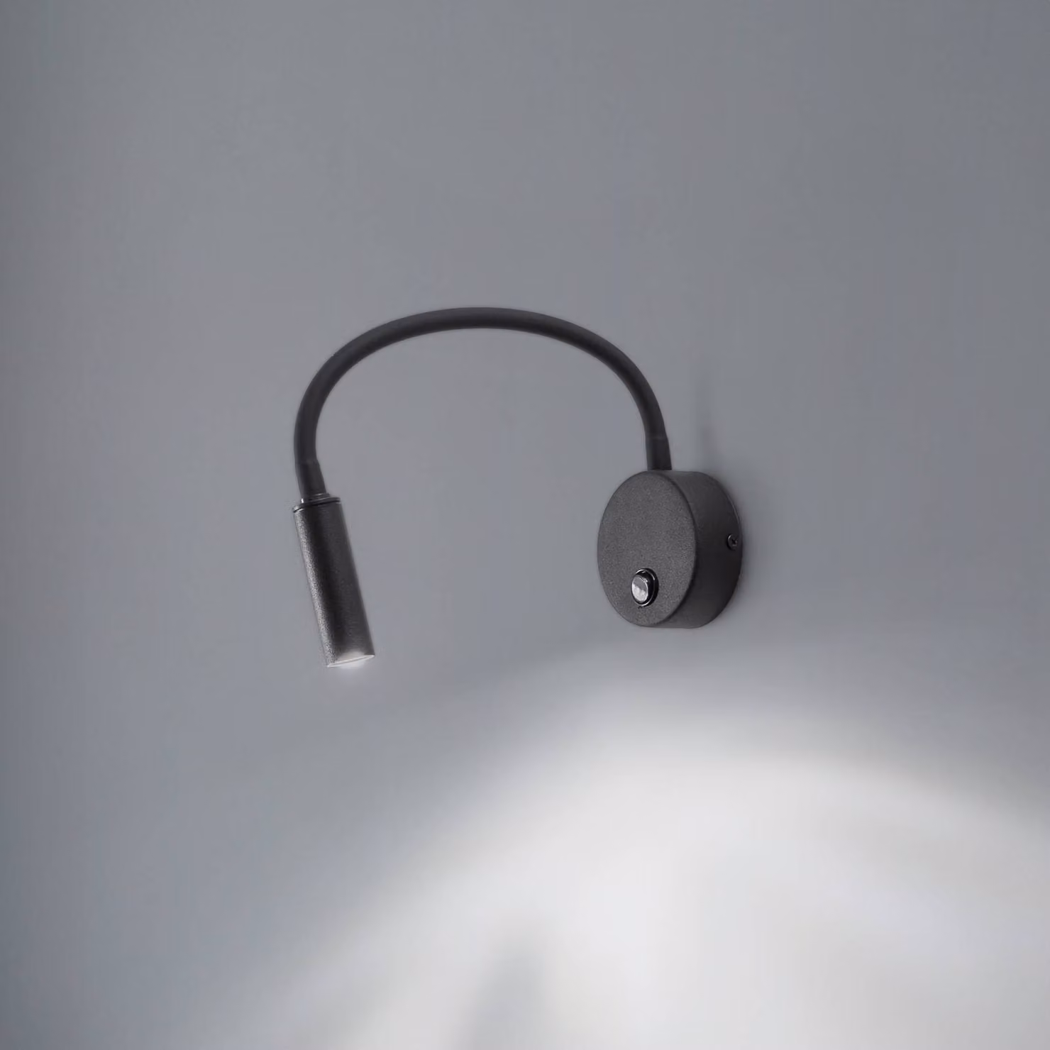 Applique da parete Lagos TK Lighting, Nero, Camera da letto, Metallo, Moderno, Applique