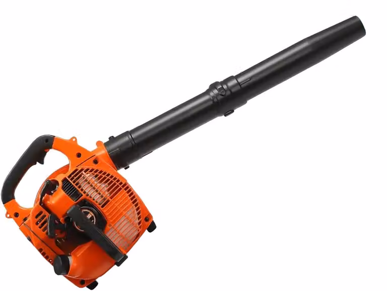 Aspirafoglie, motore a 2 tempi, potenza 0,75 kW, arancione
