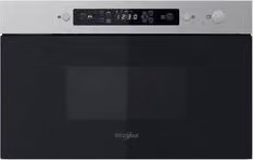 Forno a microonde da incasso Whirlpool MBNA920X con grill, colore acciaio inox, capacità 22 L, potenza 750 W, larghezza 60 cm