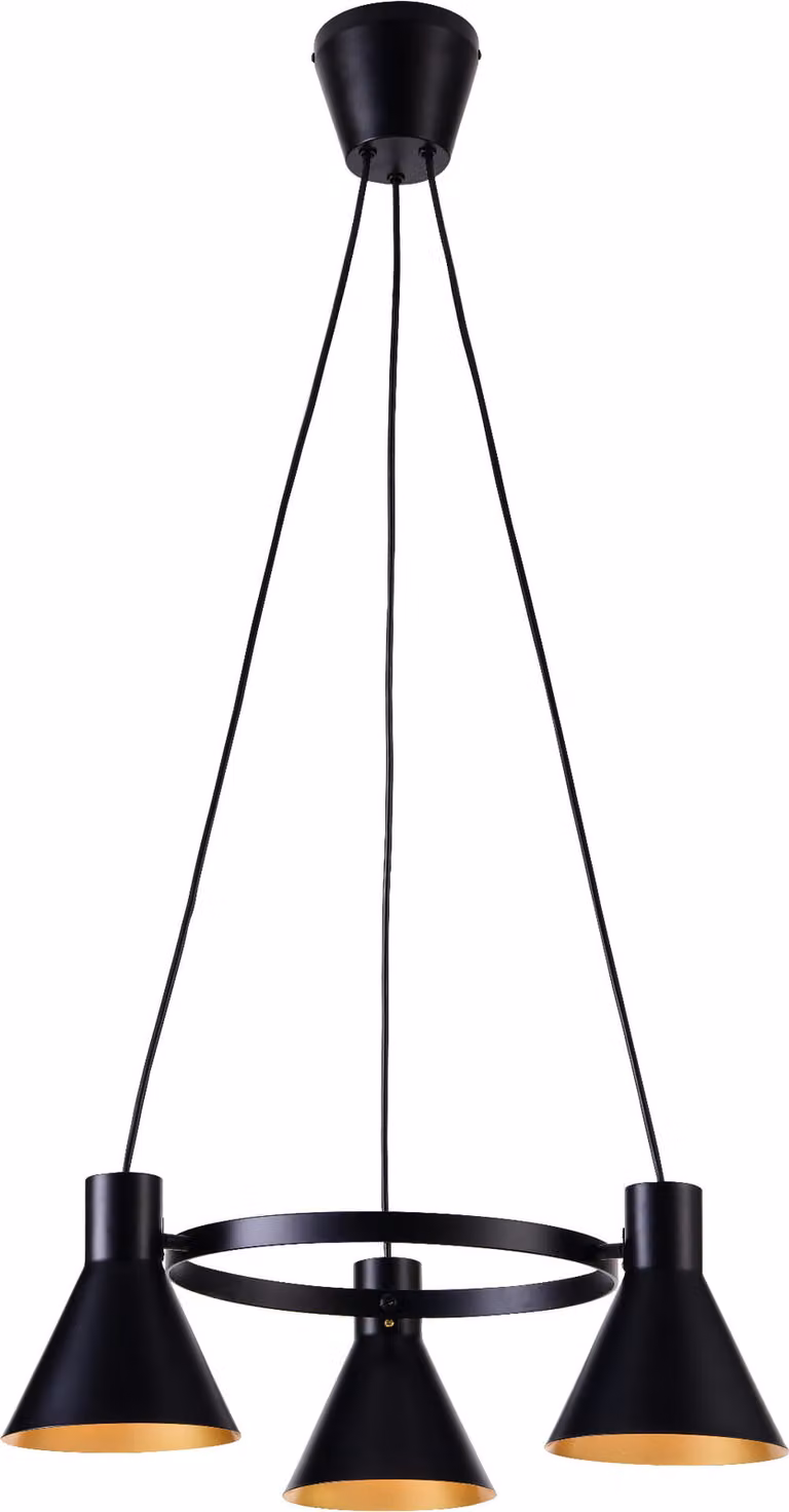 Candellux MORE lampadario 33-71156 nero