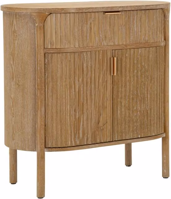 Mobiletto Goteborg 81x46x82 cm in Abete e MDF e Ferro
