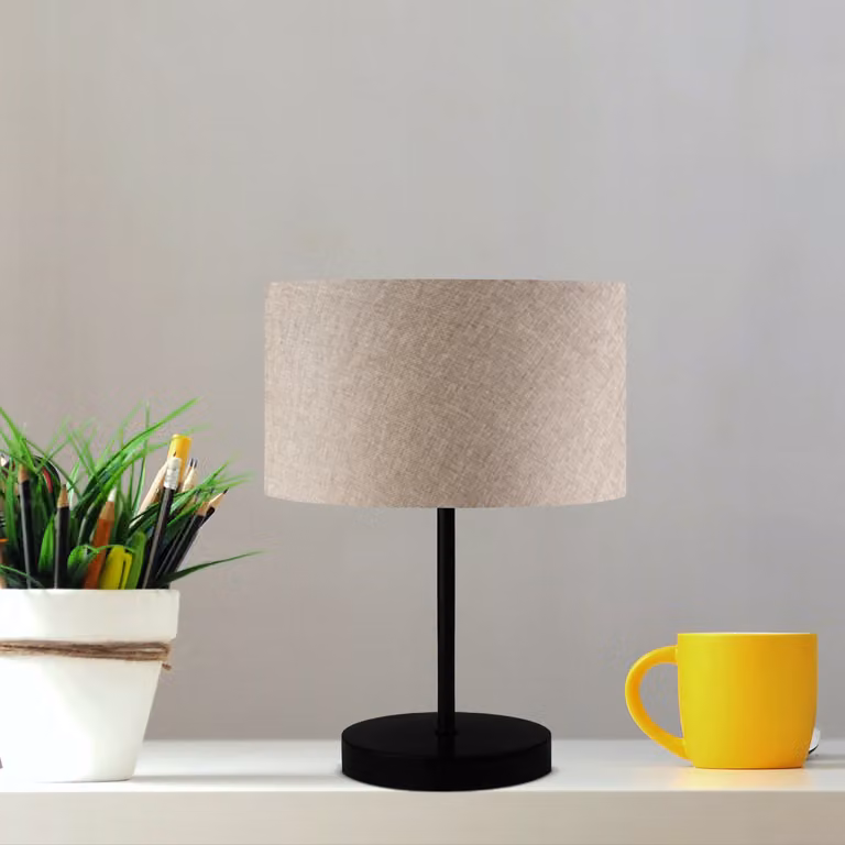 Opviq, AYD-2848 2, lampade da tavolo, beige, PVC, 15 x 24 x 37 cm