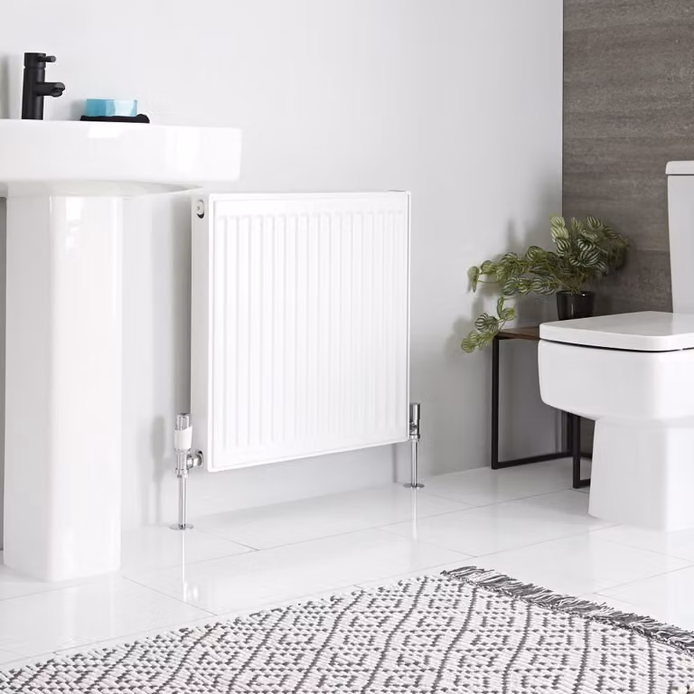 Radiatore Convettore Orizzontale Bianco Type 21 - 800W - 600 x 600mm - Eco