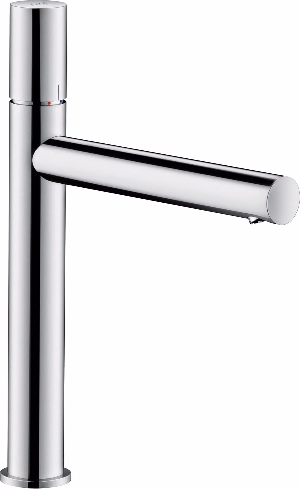 hansgrohe AXOR Uno mitigeur monocommande de lavabo 200, Zerogriff, sans vidage, saillie 198mm, 45003000, 45003000