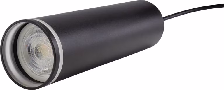 lampada a sospensione a 3 circuiti MADARA MINI RING GU10 nero