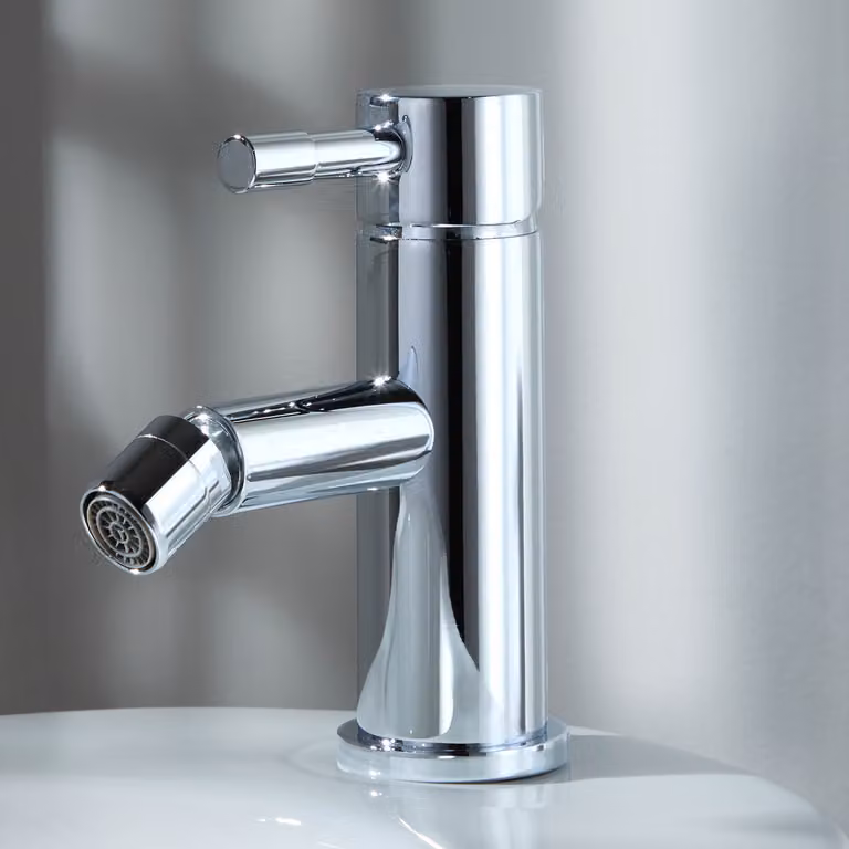 Rubinetto Miscelatore Moderno per Bidet - Cromato - Como